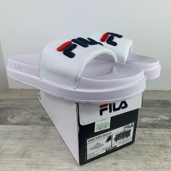 fila drifter bold slides